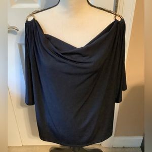 Michael Kors cold shoulder blouse